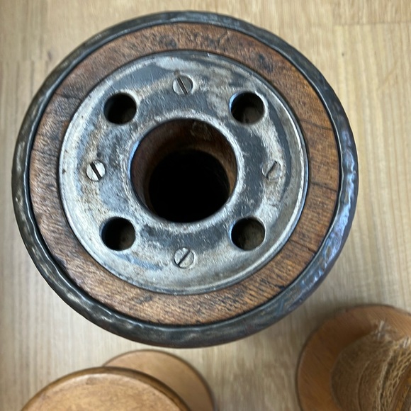 Vintage Wooden Spool Set - Picture 3 of 7